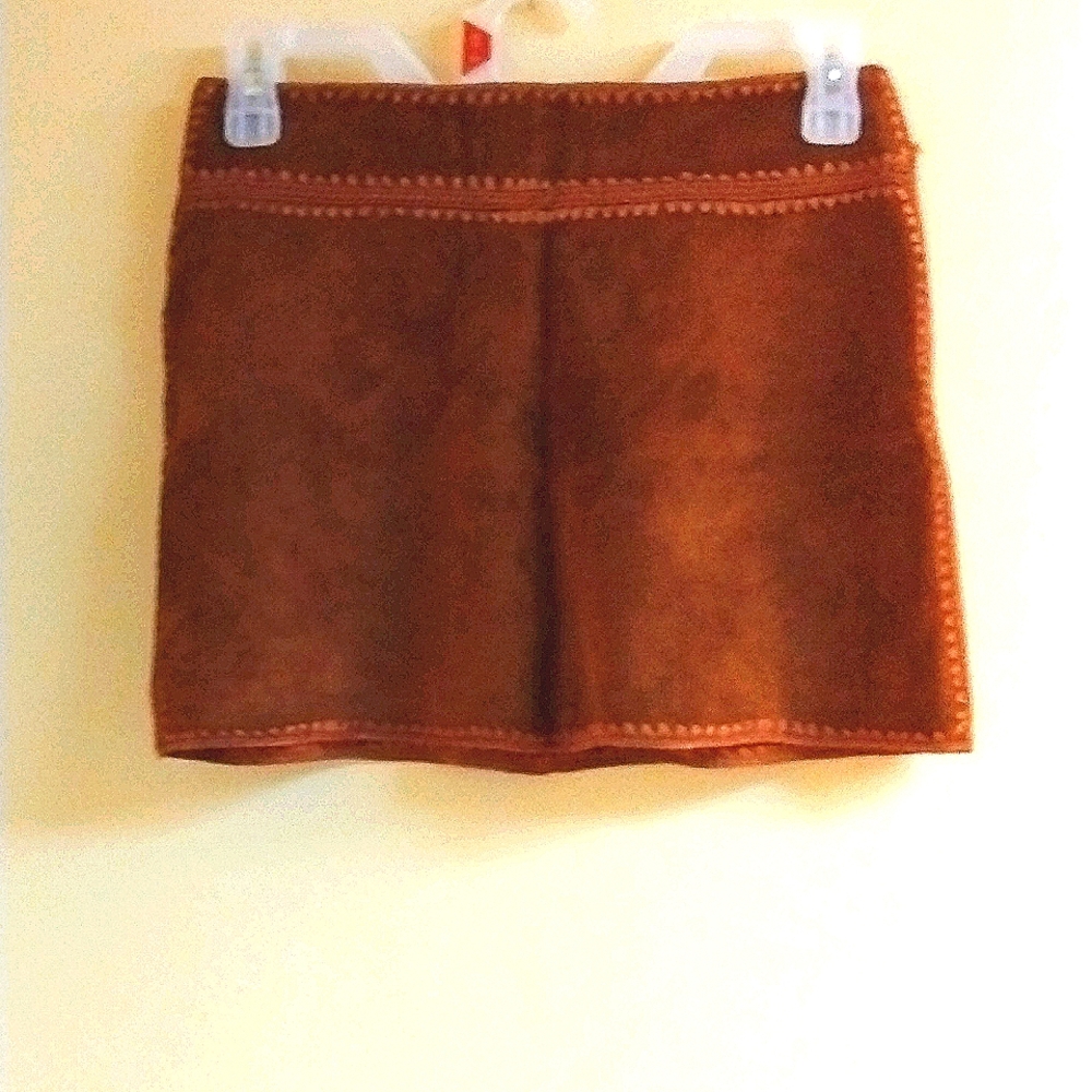 Forever 21, size small, brown suede mini skirt